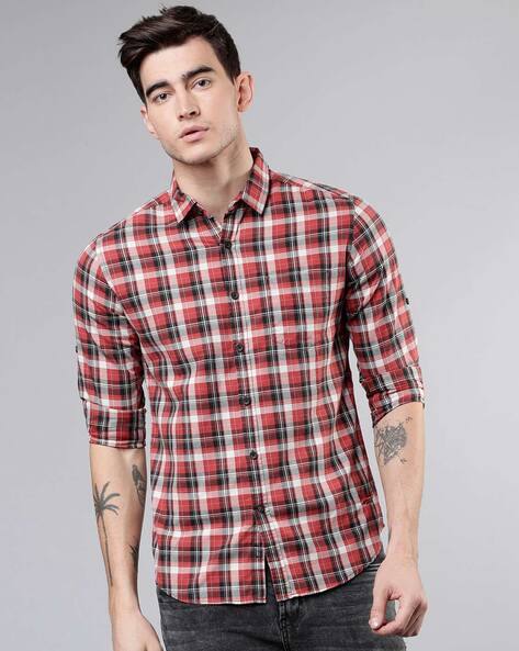 Buy Red Shirts for Men by ECKO Online 