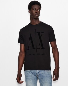 Buy Black Tshirts for Men by ARMANI EXCHANGE Online 