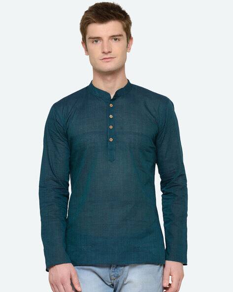 Buy Blue Kurtas for Men by RG DESIGNERS 