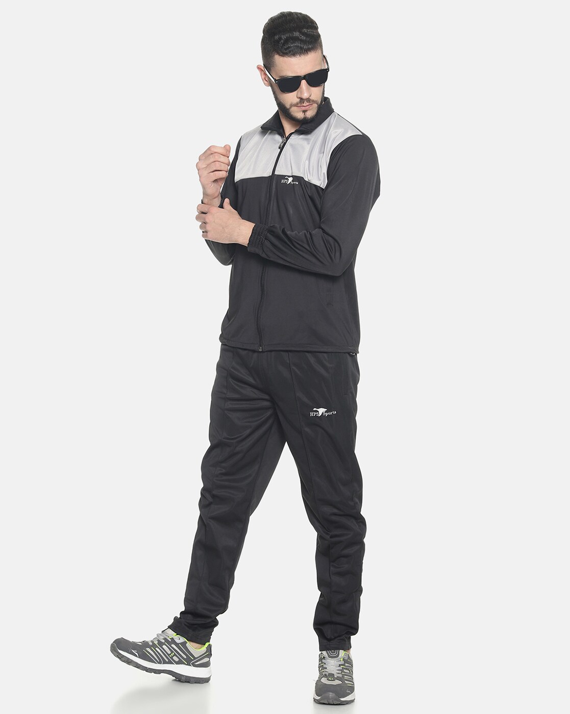 Mens Black Tracksuit at Rs 430/piece, Men Tracksuit in Ludhiana
