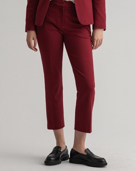 Women's Wrinkle Free Straight Leg Pant Relaxed Fit Lee®, 44% OFF