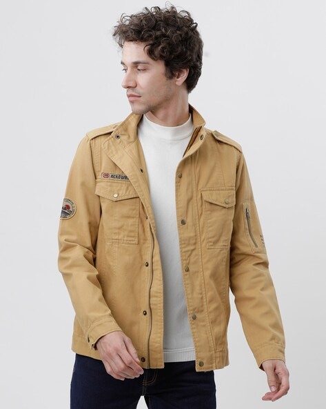 Trucker clearance jacket khaki