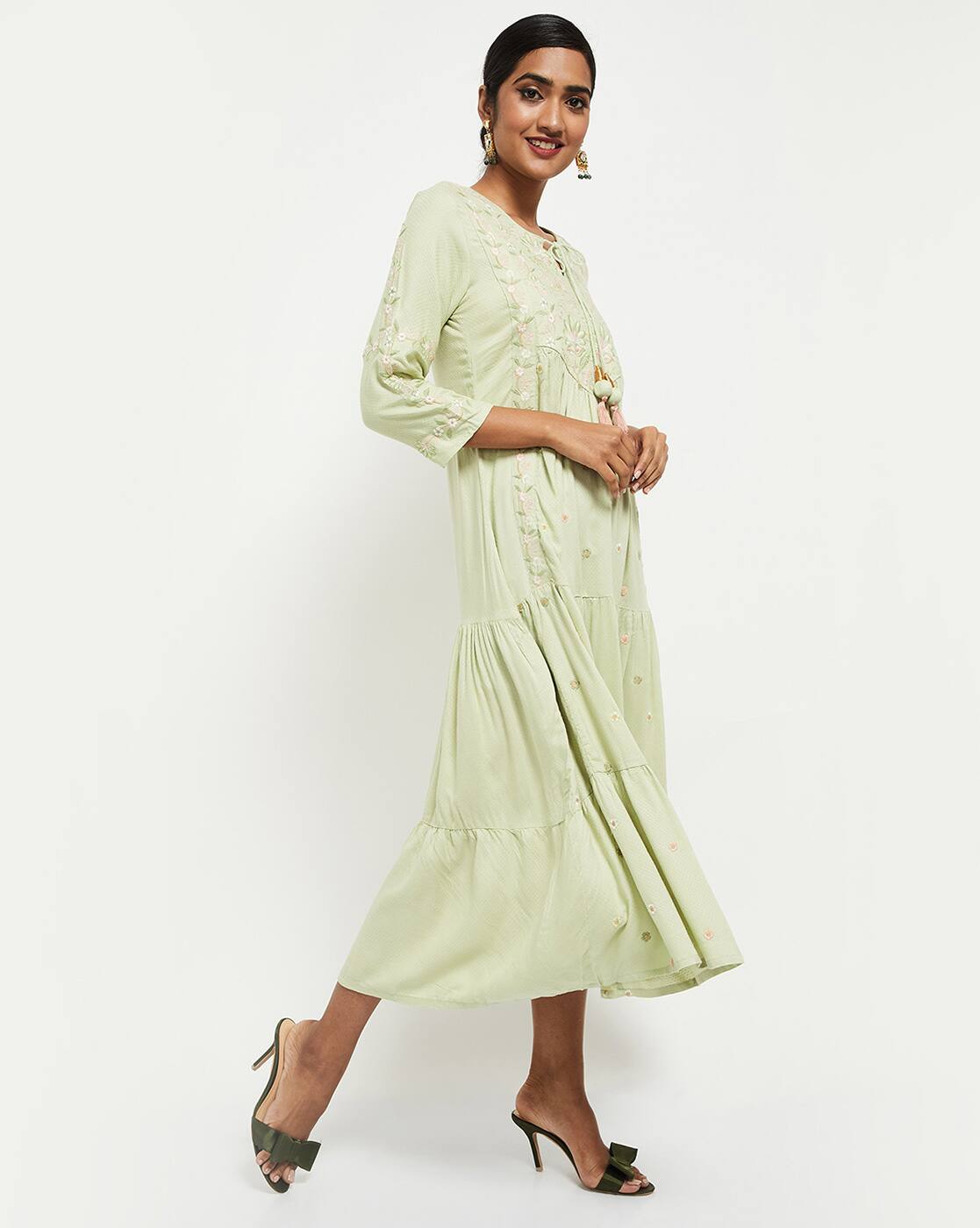 Buy Green Dresses \u0026 Gowns for Women by 