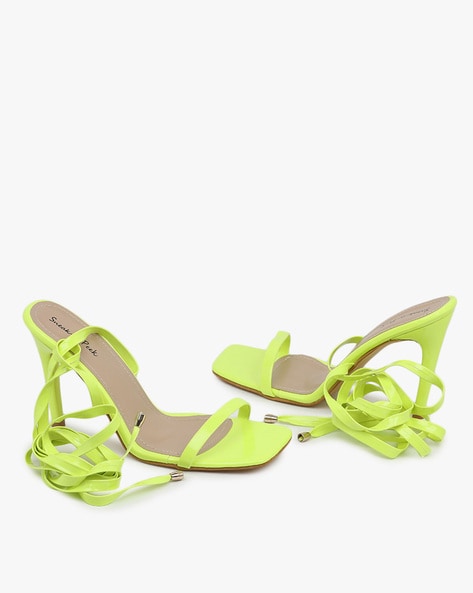 Lime Green Heels - Buy Lime Green Heels online in India