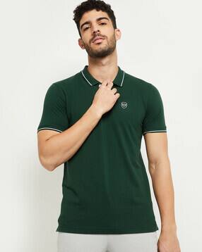 max Solid Slim Fit Polo T-shirt-picture-36