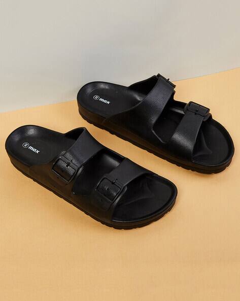 Buy Black Sandals for Men by MAX Online | Ajio.com