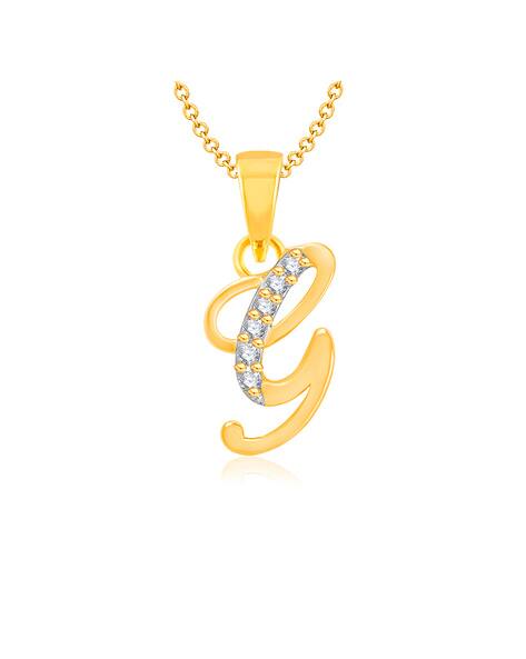 Buy Gold-Toned Necklaces Pendants for Women by Vshine Fashion
