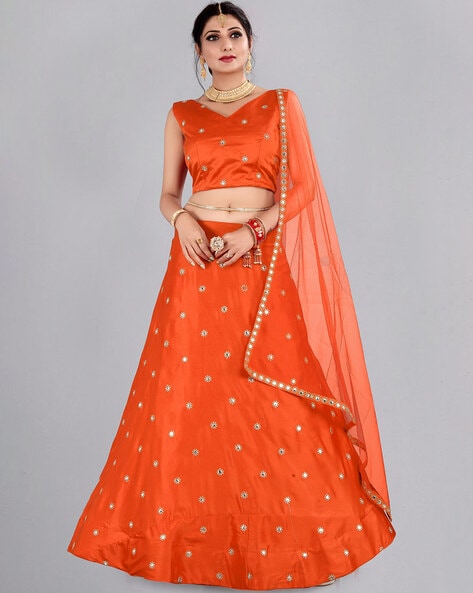 B4U FASHION Solid Semi Stitched Lehenga Choli - Buy B4U FASHION Solid Semi  Stitched Lehenga Choli Online at Best Prices in India | Flipkart.com