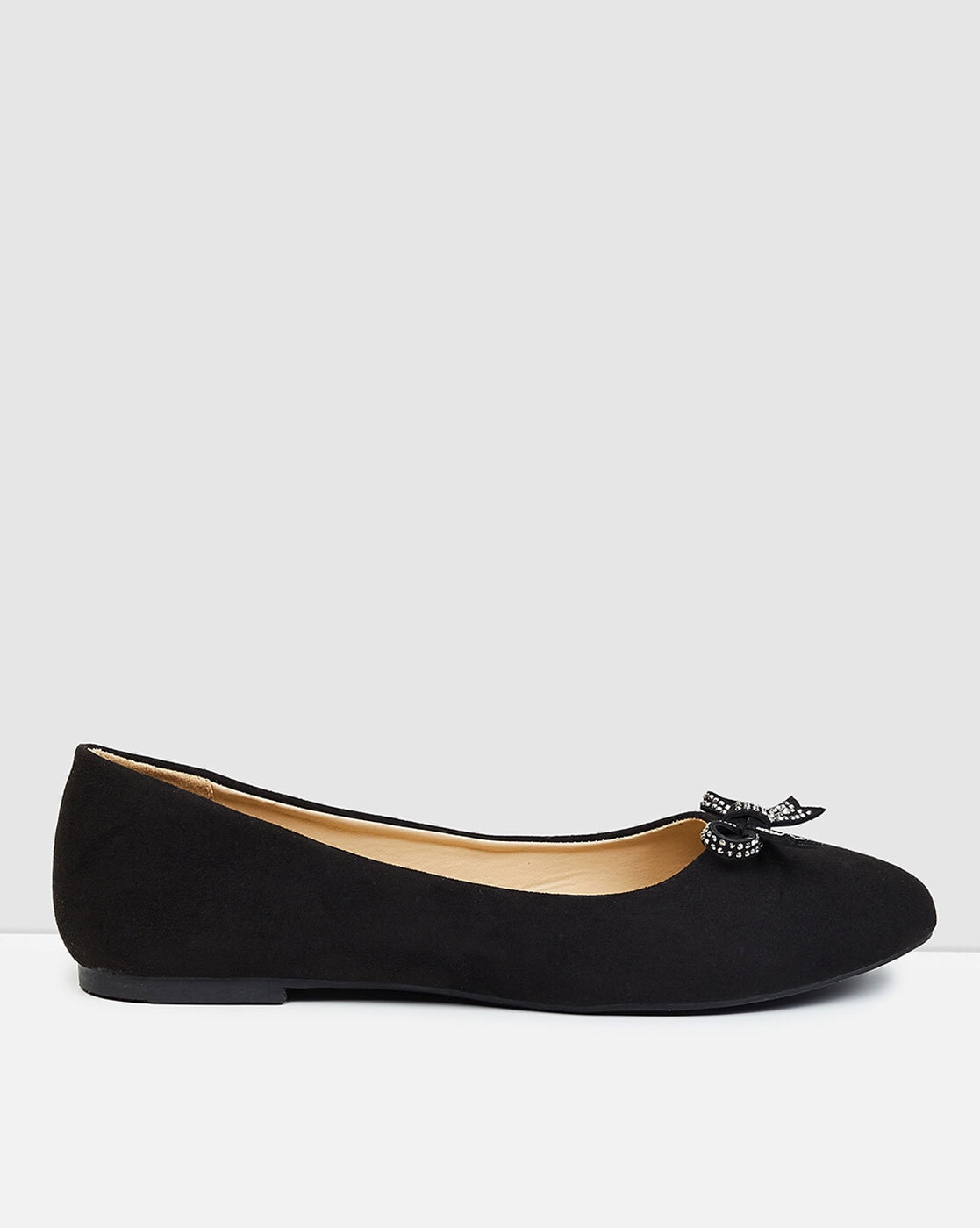 Maree Black | Ballet Flats w/ Bow