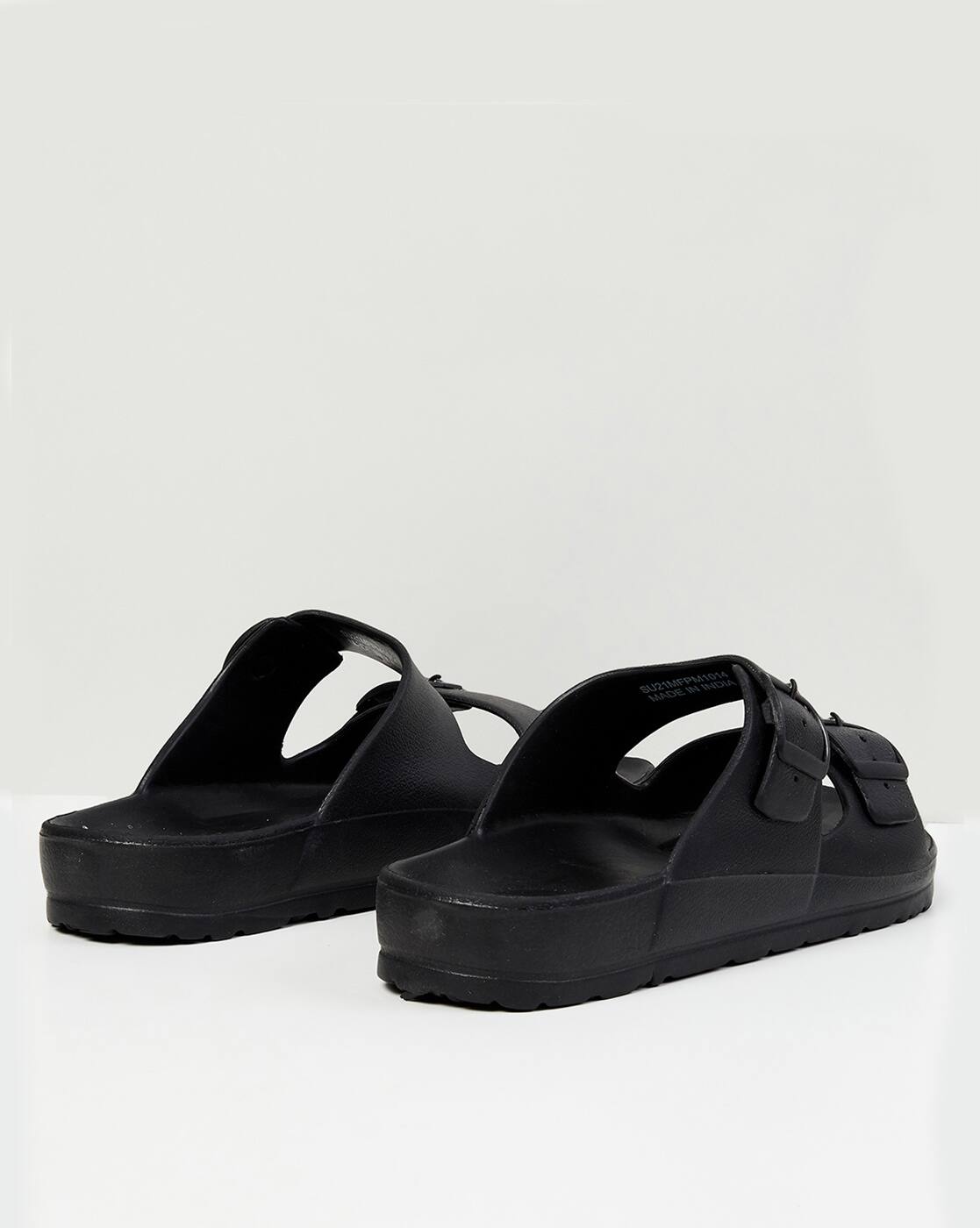 Buy Black Sandals for Men by MAX Online | Ajio.com