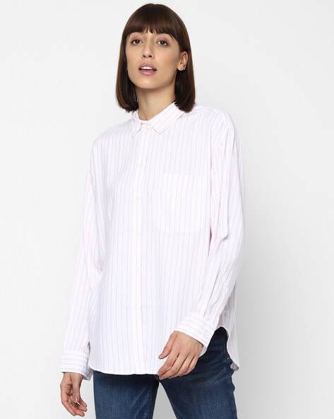 Buy American Eagle Outfitters Pink Shirts for Women Online @ Tata CLiQ