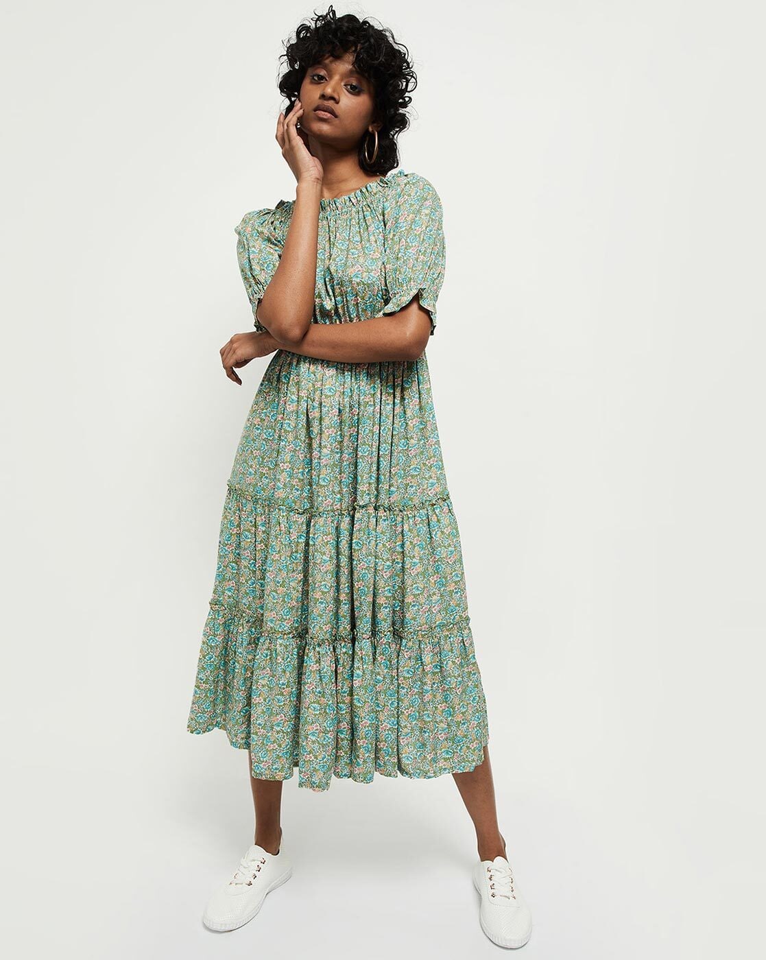 Buy Green Dresses & Gowns for Women by AJIO Online | Ajio.com