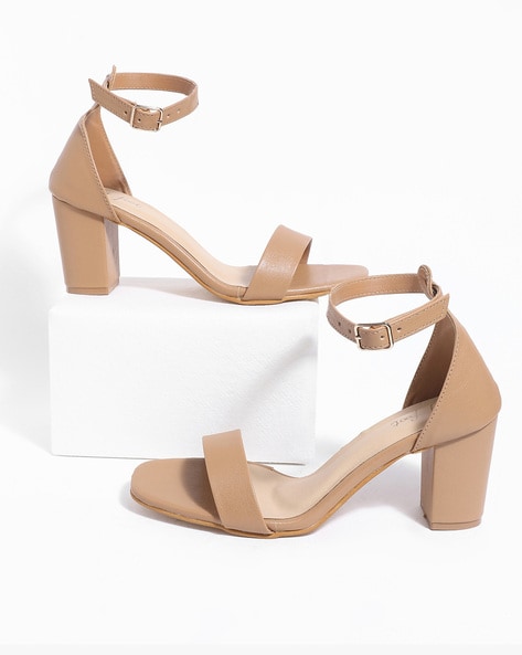 Buy White Heeled Sandals for Women by MFT Couture Online | Ajio.com