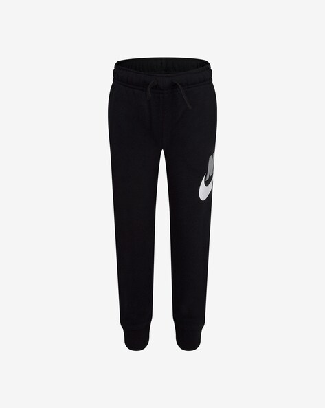 puma panelled joggers with signature branding