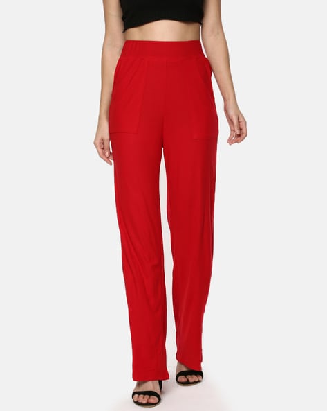 Buy Blue Trousers  Pants for Women by 109 F Online  Ajiocom