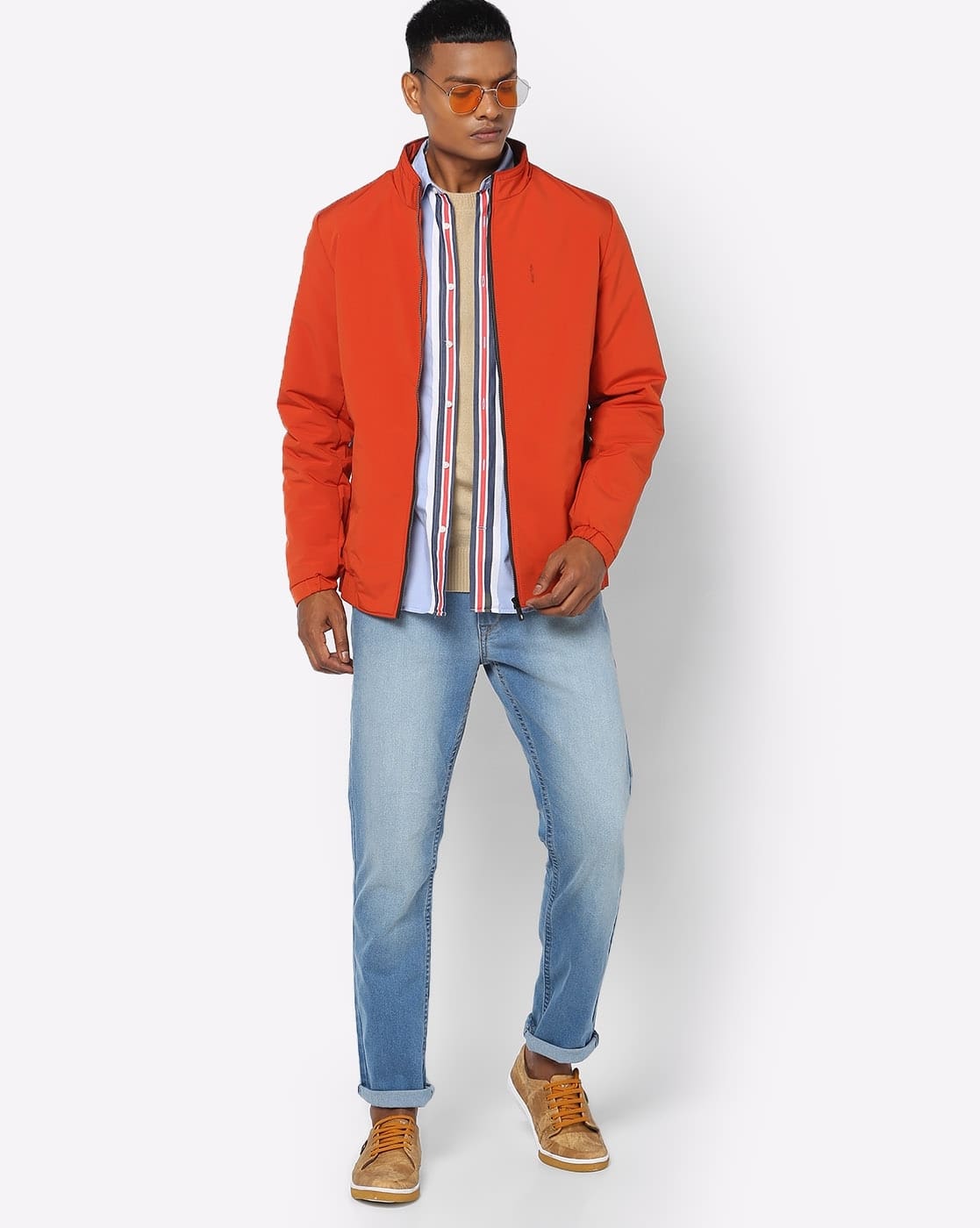 Buy Orange Jackets \u0026 Coats for Men by 