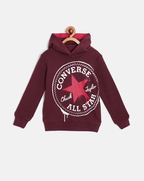 Maroon kids outlet converse