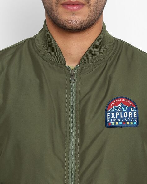 royal enfield olive green jacket