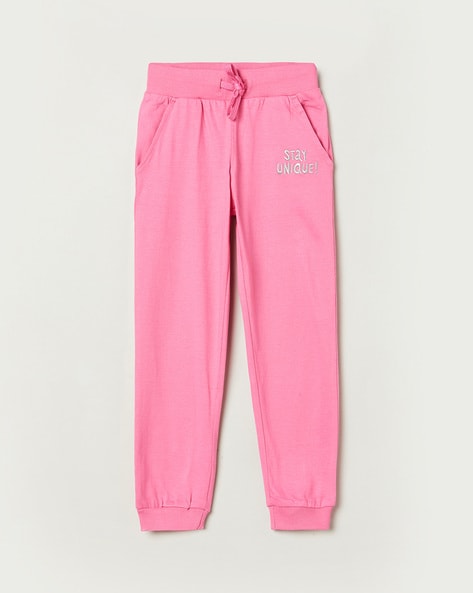 Buy Beige Track Pants for Girls by R&B Online