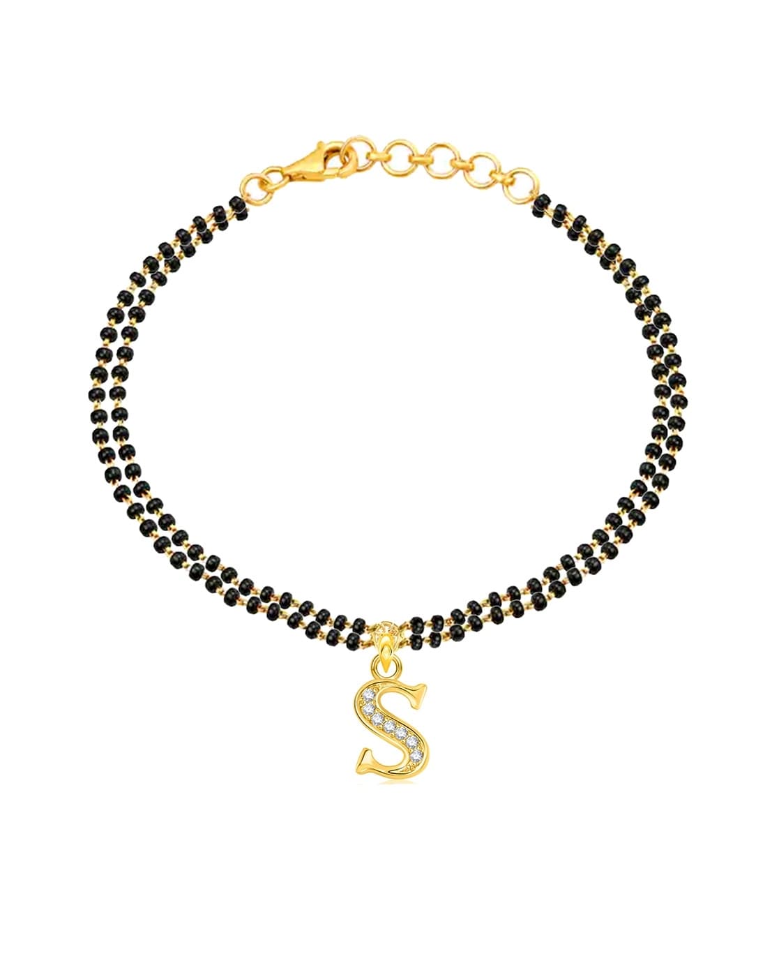 Diamond Single Enamel Bubble Letter Bracelet – Lola James Jewelry