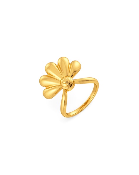 Buy Yellow Gold Rings for Women by Melorra Online