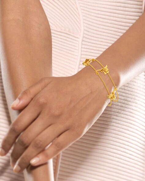 YSL Gold Opyum Charm Chain Bracelet – THE CLOSET