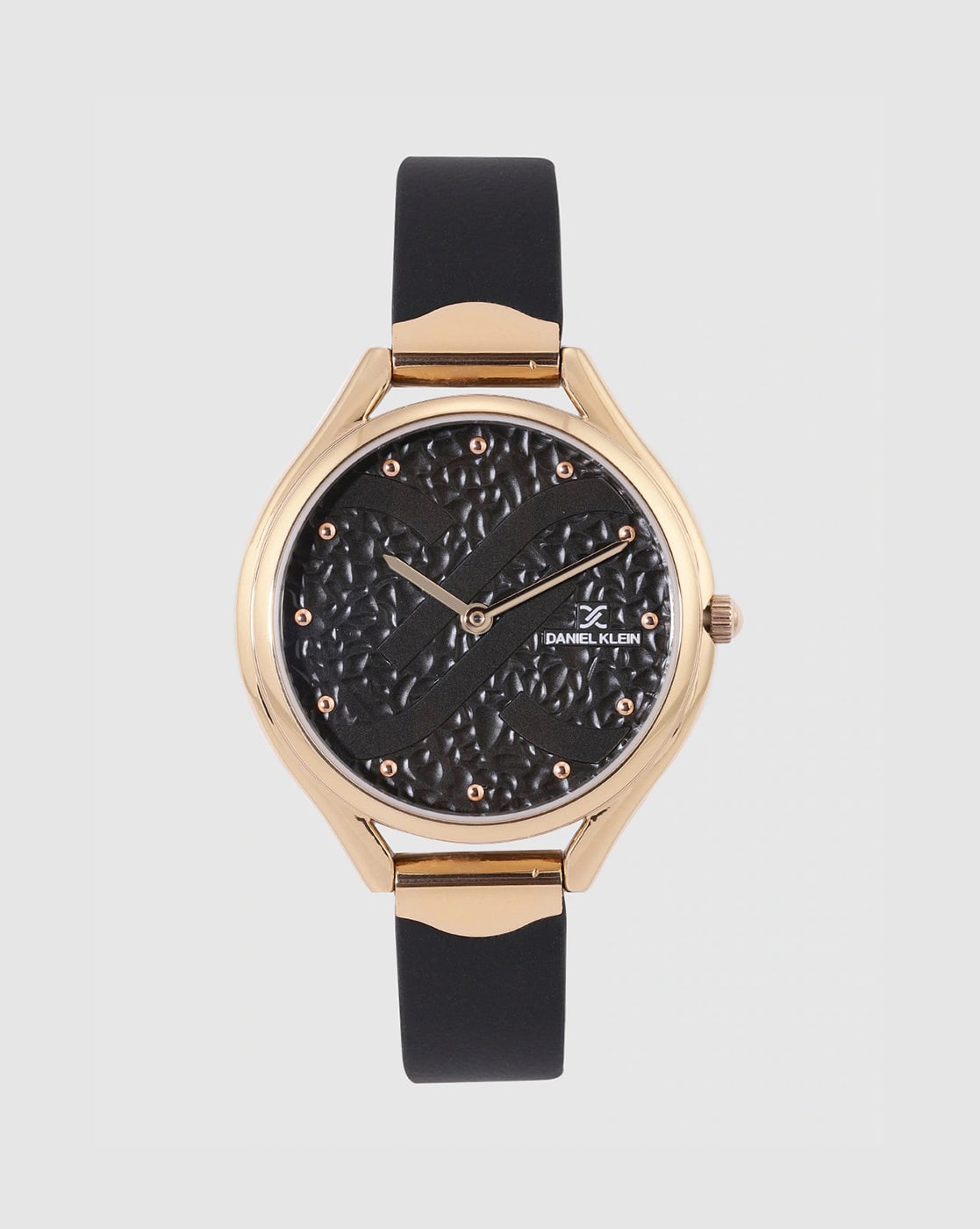 Daniel Klein Women DK.1.12268-2 Water-Resistant Analogue Watch with Genuine Leather Strap — image 1 of 9