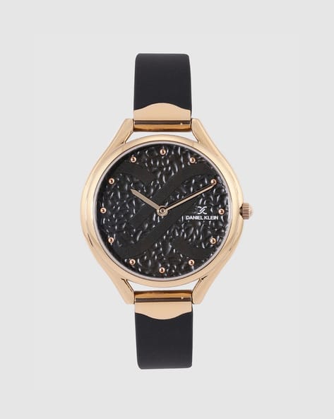 Daniel Klein Women DK.1.12268-2 Water-Resistant Analogue Watch with Genuine Leather Strap