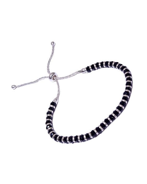 Taraash 925 Sterling Beaded Silver Bracelet | Bracelet For Women & gir