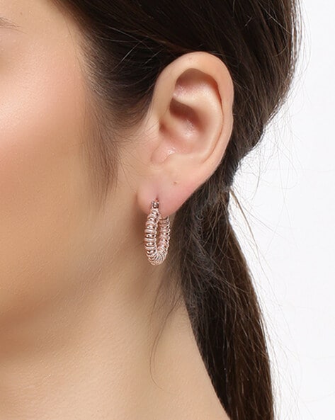 Details more than 52 rose design gold earrings best