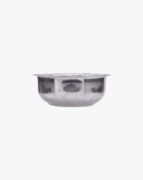 joyalukkas 925 Sterling Silver Floral-Design Bowl-picture-31