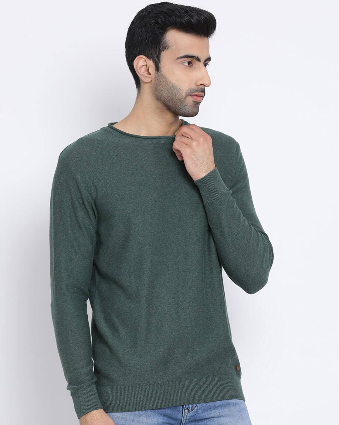 Buy Olive Sweaters \u0026 Cardigans for Men 