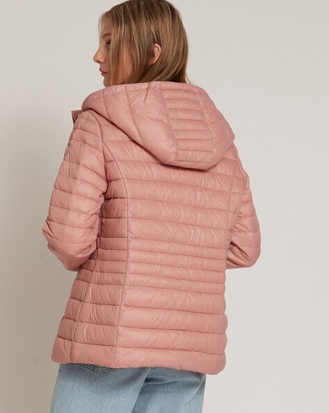 pink packable jacket