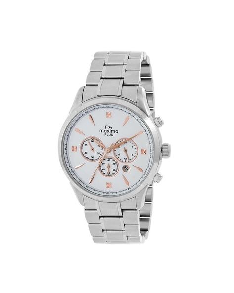 Buy Silver Toned Watches for Men by Pa Maxima Online Ajio