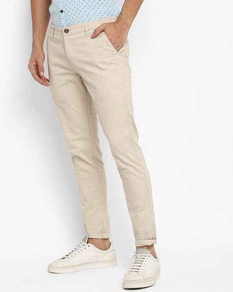 Mens Cream Trousers | Chinos & Plain Front Trousers | Next Official Site