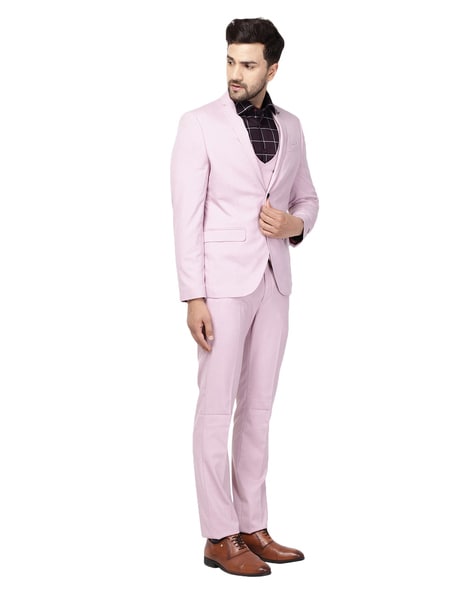 Pink Solid Linen Boy's 3 Piece Suit at Rs 1250/piece | Boys Full Suits in  Mumbai | ID: 25450454448