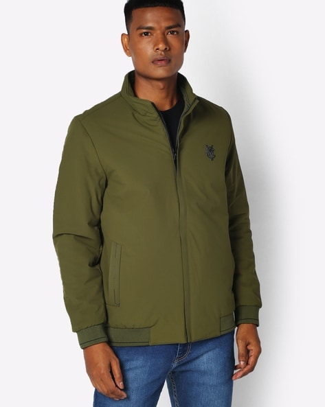 olive green lightweight jacket