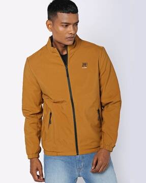 lightweight jacket with zipper pockets
