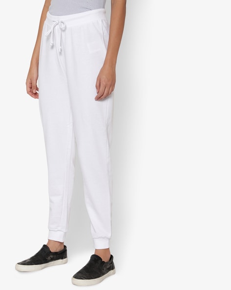 Buy White Track Pants for Women by BRAVE SOUL Online