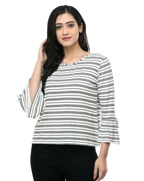 Buy White Tops for Women by SAAKAA Online