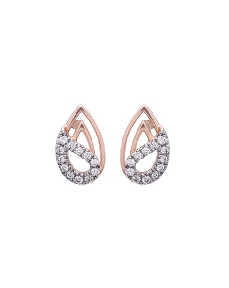 Get the Perfect Men's 14k Rose Gold Earrings | GLAMIRA.in