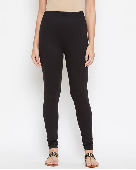 Buy Black Leggings for Women by Bitterlime Online