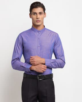 Purple Shirts for Men by FINNOY Online 
