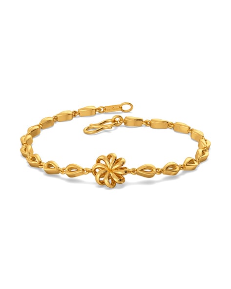 22k Plain Gold Bracelet JG-2209-07492 – Jewelegance
