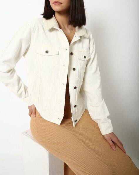 Buy Cream Jackets \u0026 Coats for Women by 