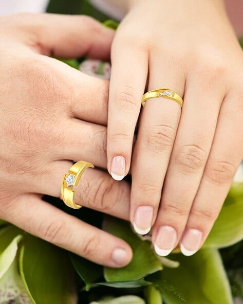 Buy 18K Gold Plated Silver Boundless Love Couple Rings Online | March -  March Jewellery by FableStreet