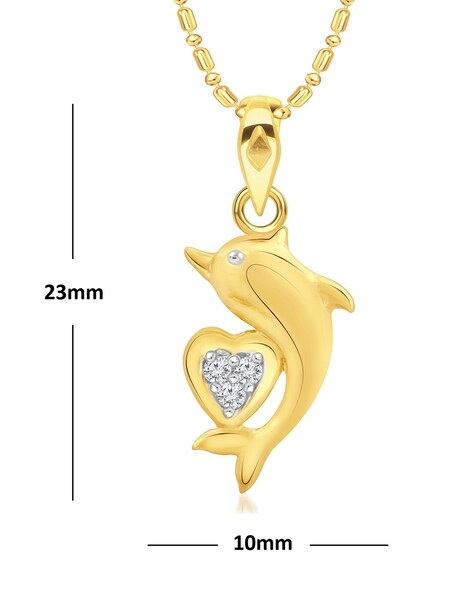 JW Crystal Bracelet Dolphin Gold – Happy Wahine