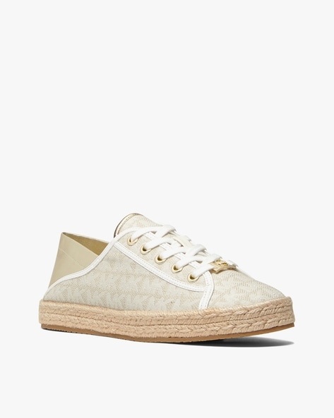 Low-Line Low-Top Sneakers In Signature Denim