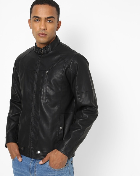 John players men s cotton sales jacket