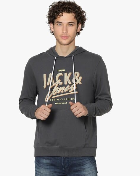 Slim Fit Hoodie with Kangaroo Pockets